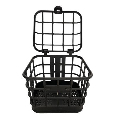 China Wholesale High Quality Durable Front Plastic Shopping Basket For Removeable Bike Basket for sale