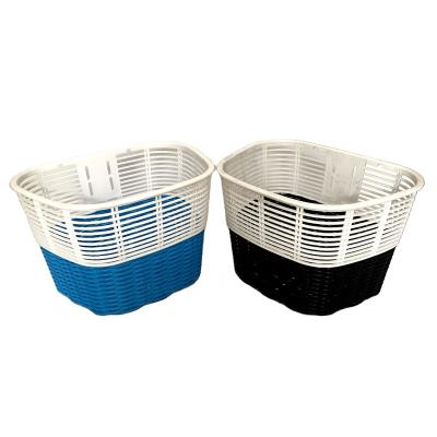 China Durable Manufacturers Direct Sell Bike Basket Cover Waterproof Bicolourable Removable Bike Basket for sale