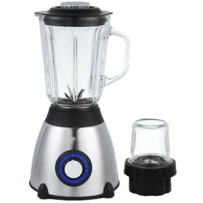 China Outdoor 2 in 1 Electric Blender Stand Home Blender Ice Crusher Kitchen Appliances Fruit Blender 1500ml for sale