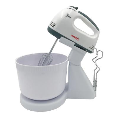 China With Bowl NEW ABS Food Mixer 220V Cordless Industrial Electric Food Mixer Handmixer Egg Beater for sale