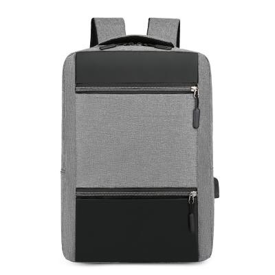 China With 2022 USB Fashion Business Casual Wear Oxford Multifunctional Outdoor Waterproof Usb Laptop Charging Left Backpack for sale