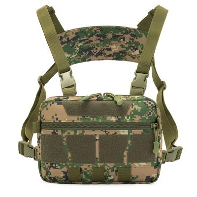 China Fasion Wholesale Fashion Customizable Multicolor Unisex Waterproof Tactical Vest Chest Package Installation Treatment Bag for sale