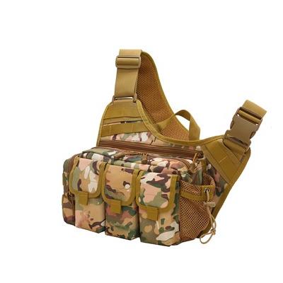 China Unisex Western Men Shoulder Motorcycle Saddle Bags Bag Nylon Military Army Camera Saddle Outdoor Hunting Tactical Bag for sale