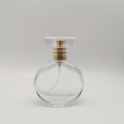 China Cosmetic Personalized Empty 4oz Spray Bottle Glass Perfume Bottle Glass Package 50ml for sale