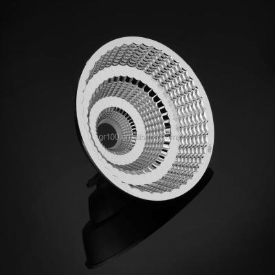 China High Reflective Led Reflector Efficiency PC Led Reflector Cup For Led Lamp zu verkaufen