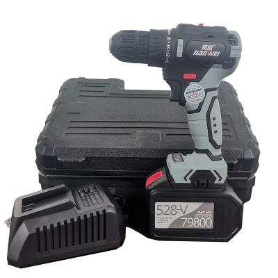 China New Type Double Speed ​​Li-ion Screwdriver Lithium Battery Household Electric Cordless Drill zu verkaufen