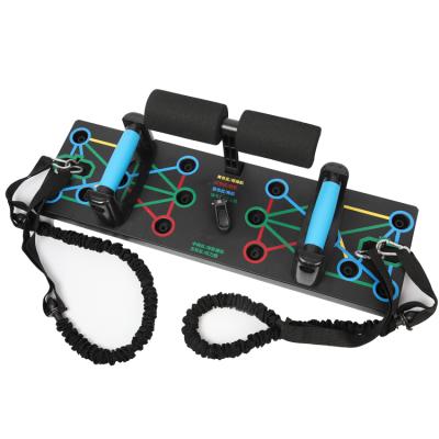 China 2021 Hot Selling Fitness Exerciser Fitness Exerciser Workout Sit-UPS Muscle Training Bracket Sit-UPS Pull Rope Lift The Board System for sale