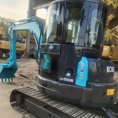 China Excavadora de segunda mano Kobelco hidráulica de rastreo SK55SR en venta