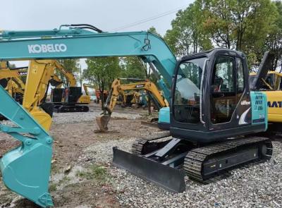 China Precio de exportación descontado para la excavadora Kobelco SK75 con rieles en venta