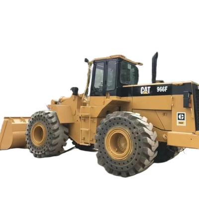 China Cargador de segunda mano CAT de trabajo pesado Cargador de ruedas usado CAT 966F en venta