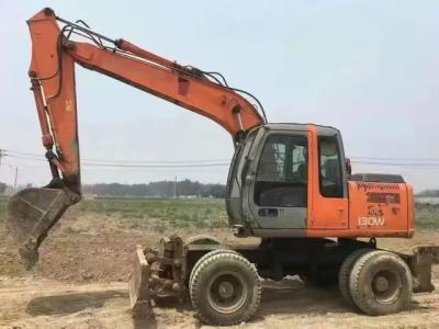 China Export einer gebrauchten Hyundai Bagger in gutem Zustand, zu einem guten Preis. zu verkaufen