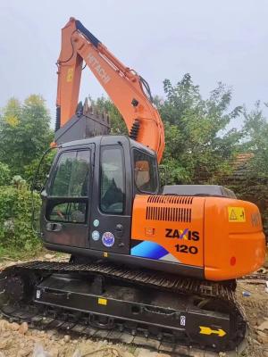 China Used construction machinery Hitachi ZX120 crawler excavator for road construction for sale