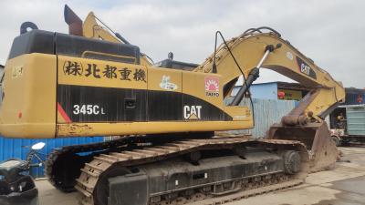 China Used CAT 345C excavator large hydraulic tracked excavator construction machinery for sale