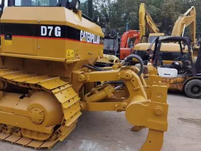 中国 中古 カタピラーブルドーザー CAT D7G 20 トン 中古建築機械 販売のため