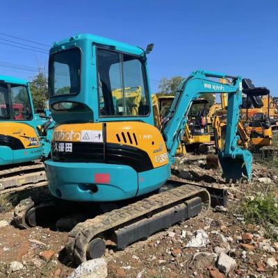 Cina Second Hand Kubota 35 Mini Excavator Kubota Engine Used Construction Machinery in vendita