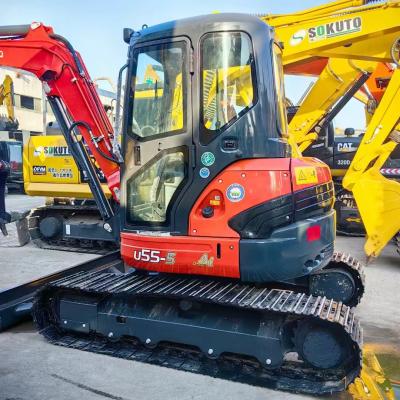 China Used Kubota U55-5 Excavator second hand construction machinery and equipment à venda