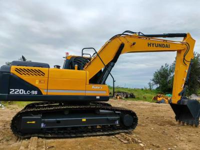 China Excavadora hidráulica con vía, excavadora Hyundai 220LC-9 original Precio con descuento en venta