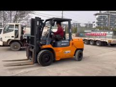 Toyota 8FG50N internal combustion balanced forklift in stock