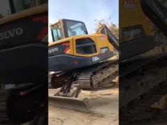 The used Volvo EC80D excavator is of good quality and affordable price