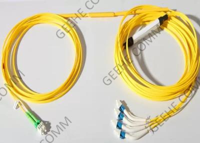 China 12 Cords 1.8mm 10M LC To LC Multimode Fiber Optic Patch Cable for sale