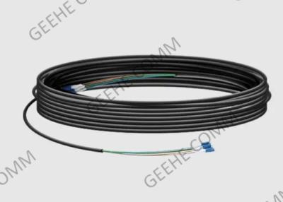 China 6 Preterminated gepanzertes Kabel der Faser-50/125 OM3 im Freien beendet mit LC-Verbindungsstücken zu verkaufen