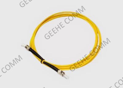 China Fibra ótica Jumper Cable For Data Center do único modo 62.5/125 ST-ST à venda