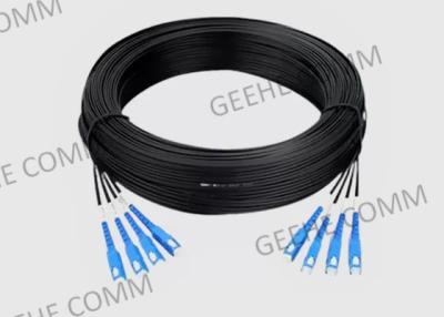 China 2.0mm SC/UPC Simplex Fiber Optic Patch Cable Singlemode 100 Meters for sale