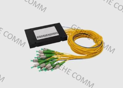 China Fibra unimodal del ABS 1×16 de la caja del divisor estándar G652D del PLC 1 metro en venta