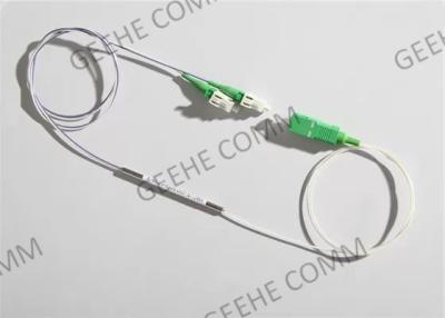 China 1× 2 Single Mode 30/70 Y Fiber Optic Cable Coupler for sale