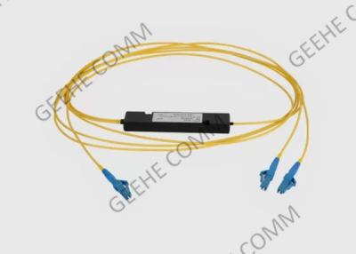 China acoplador dual con varios modos de funcionamiento de la fibra de la ventana LC/UPC de 1x2 FBT con la caja del ABS en venta