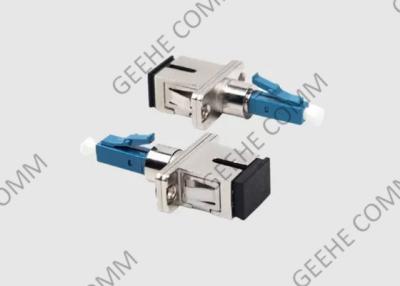 China SC Female - LC Male 9/125µM Single Mode Simplex Fiber Optic Adapter for sale