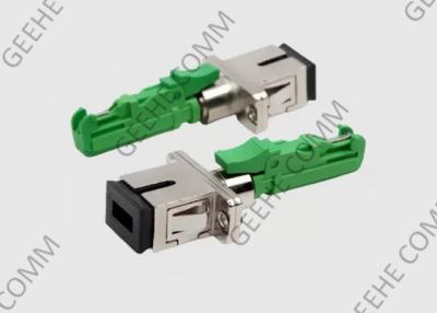 China E2000/APC To SC/UPC Hybrid SM Simplex E2000 Fiber Optic Cable Adapter for sale