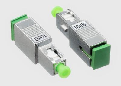 China Fixed SC/APC Fiber Optic Attenuator Single Mode Female To Male 5dB for sale