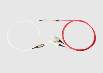 China Singlemode FBT Teiler 1550 0.9mm 1x2 FC/APC FC/APC 9/125 10/90 aufgeteiltes Verhältnis zu verkaufen