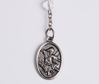 China Hanging Saint Michael Key Chains Wholesale Religious Religious Gift Decoration for sale