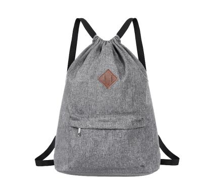 China Waterproof New Polyester Drawstring Pouch Oxford Cloth Backpack Can Be Customized With LOGO for sale