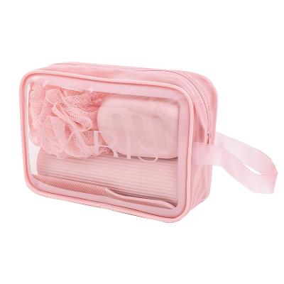 China Eco-friendly Korean Style Travel Storage Bag Hotel Multifunctional Hygiene Cleaning Utensils Wash Bag for sale