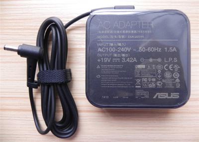 China Adaptador do poder do caderno de 65 watts para o estilo quadrado ASUS 19V 3.42A tamanho do Pin de uma C.C. de 4,5 x 3,0 milímetros à venda