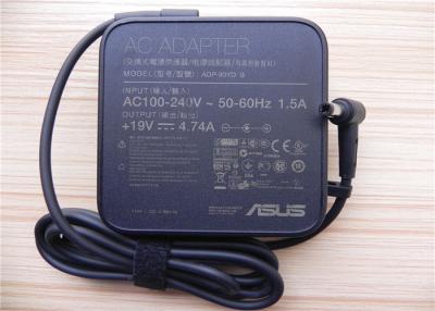 China Neues Modell kein ADP-90YD B dünner Notizbuch-Stromadapter Quadrat-ASUS 19V 4.74A 90W 5.5x2.5mm mit Schutz der hohen Temperatur zu verkaufen