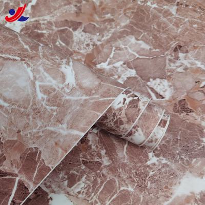 China Modern Most Popular Kitchen Marble Wallpaper Designs Self Adhesive PVC Sheet for sale