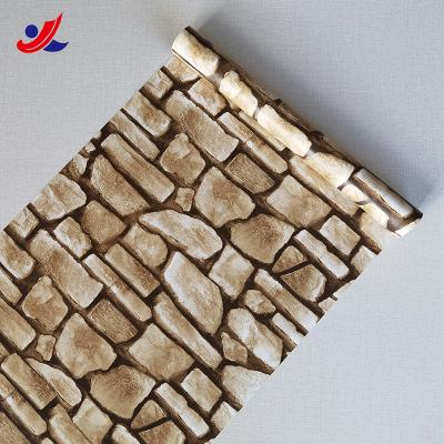 China Excellent Customized Waterproof+ECO-Friendly Vinyl Brick Kitchen Wallpaper Self Adhesive PVC Aluminum Material for sale