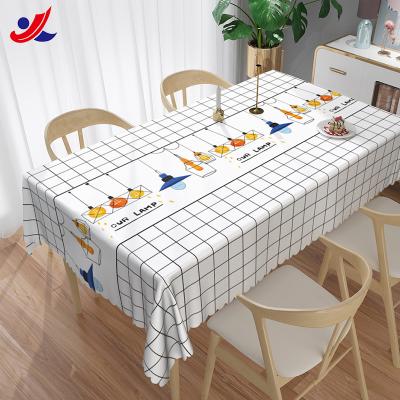 China Custom Wholesale Floral Waterproof Table Cloth Table Cover Tablecloth Dinner and Coffee Satin Table Cover for sale