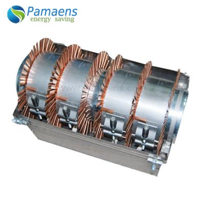 China Industrial Extruder High Efficiency Air Cooled Ceramic Band Heater With Copper Fins for sale