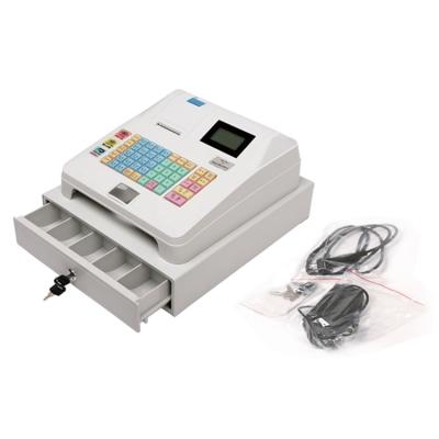 China New Arrivals Plastic All-in-one Terminal Series White Color Supermarket POS Electronic Cash Register Machine for sale