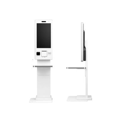 China Shopping Mall Plastic Self Equipment Payment Terminal Service Self Queue Touch Screen Ordering Kiosk for sale