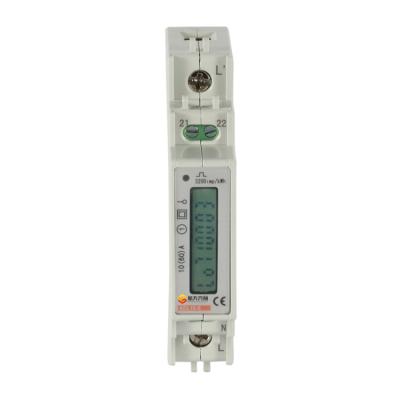 China High Accuracy Smart Building Single Phase Electric Power Meter ADL10-E for sale