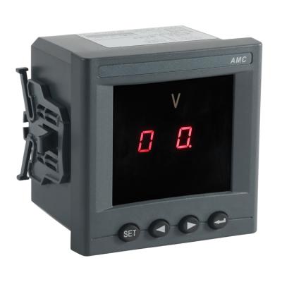 China single phase voltage meter digital panal voltmeter with alarm output AMC96-AV(II) for sale