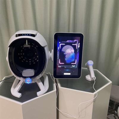 China 2000W USB 2.0 Port Skin Analysis Machine 7200K Skin Analyzer Device With Magnifier for sale