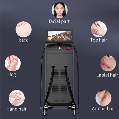 China Salon Permanent Laser Hair Removal Machine 1200W With 15 Inch Touch Screen for sale