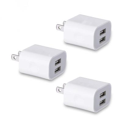 China Mobile Phone Tablet MP3 GPS 2 Ports USB Charger Power USB Adapter Fast Charger USA for sale